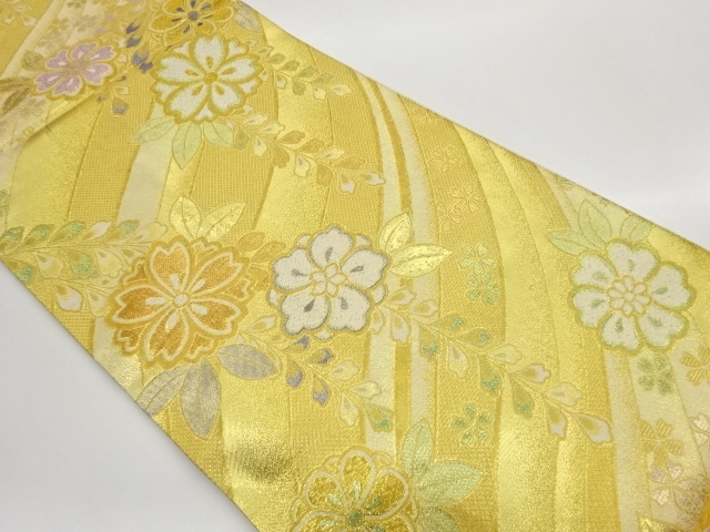 JAPANESE FUKURO OBI / SAGANISHIKI / WOVEN TSUJIGAHANA